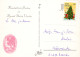 Vierge Marie Madone Bébé JÉSUS Noël Religion Vintage Carte Postale CPSM #PBB902.FR - Maagd Maria En Madonnas