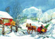 PÈRE NOËL Bonne Année Noël Vintage Carte Postale CPSM #PBL564.FR - Santa Claus