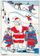 BABBO NATALE Natale Vintage Cartolina CPSM #PAK085.IT - Kerstman