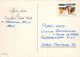 BABBO NATALE Natale Vintage Cartolina CPSM #PAK779.IT - Santa Claus