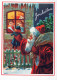 BABBO NATALE BAMBINO Natale Vintage Cartolina CPSM #PAK308.IT - Santa Claus