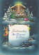 ANGELO Buon Anno Natale Vintage Cartolina CPSM #PAH581.IT - Anges