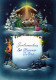 ANGELO Buon Anno Natale Vintage Cartolina CPSM #PAH581.IT - Engel