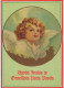 ANGELO Buon Anno Natale Vintage Cartolina CPSM #PAH521.IT - Anges