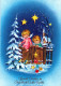 ANGELO Buon Anno Natale Vintage Cartolina CPSM #PAH641.IT - Engel