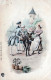 ESEL Tiere Vintage Antik Alt CPA Ansichtskarte Postkarte #PAA164.DE - Donkeys