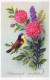 FLOWERS Vintage Ansichtskarte Postkarte CPSMPF #PKG105.DE - Blumen