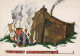 SOLDAT HUMOR Militaria Vintage Ansichtskarte Postkarte CPSM #PBV898.DE - Humor