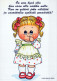 KINDER HUMOR Vintage Ansichtskarte Postkarte CPSM #PBV346.DE - Humorous Cards