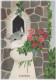 KATZE MIEZEKATZE Tier Vintage Ansichtskarte Postkarte CPSM #PBR035.DE - Cats