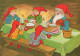Neujahr Weihnachten GNOME Vintage Ansichtskarte Postkarte CPSM #PBL701.DE - New Year