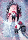 Neujahr Weihnachten GNOME Vintage Ansichtskarte Postkarte CPSM #PBL771.DE - New Year