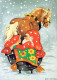 WEIHNACHTSMANN SANTA CLAUS Neujahr Weihnachten Vintage Ansichtskarte Postkarte CPSM #PBL044.DE - Santa Claus