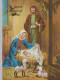 Jungfrau Maria Madonna Jesuskind Weihnachten Religion Vintage Ansichtskarte Postkarte CPSM #PBB903.DE - Jungfräuliche Marie Und Madona