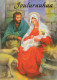 Jungfrau Maria Madonna Jesuskind Weihnachten Religion Vintage Ansichtskarte Postkarte CPSM #PBB778.DE - Virgen Mary & Madonnas