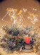 Neujahr Weihnachten KERZE Vintage Ansichtskarte Postkarte CPSM #PBA798.DE - New Year