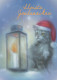 Neujahr Weihnachten KATZE Vintage Ansichtskarte Postkarte CPSM Unposted #PBA479.DE - New Year