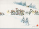 Neujahr Weihnachten Vintage Ansichtskarte Postkarte CPSM #PAZ861.DE - New Year