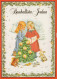 Neujahr Weihnachten KINDER Vintage Ansichtskarte Postkarte CPSM #PAY899.DE - New Year