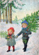 Neujahr Weihnachten KINDER Vintage Ansichtskarte Postkarte CPSM #PAY835.DE - New Year