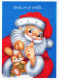 BABBO NATALE Buon Anno Natale Vintage Cartolina CPSMPF #PKG287.IT - Santa Claus