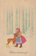 Buon Anno Natale BAMBINO Vintage Cartolina CPSMPF #PKD669.IT - New Year