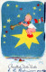 Buon Anno Natale BAMBINO Vintage Cartolina CPSMPF #PKD792.IT - New Year