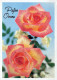 FIORI Vintage Cartolina CPSM #PBZ448.IT - Fiori