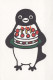 UCCELLO Animale Vintage Cartolina CPSM #PBR374.IT - Oiseaux