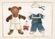 NASCERE Animale Vintage Cartolina CPSM #PBS349.IT - Bears