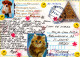 GATTO KITTY Animale Vintage Cartolina CPSM #PBQ721.IT - Chats