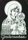 Vergine Maria Madonna Gesù Bambino Religione Vintage Cartolina CPSM #PBQ191.IT - Jungfräuliche Marie Und Madona