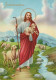CRISTO SANTO Cristianesimo Religione Vintage Cartolina CPSM #PBP809.IT - Jésus
