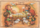 CRISTO SANTO Gesù Bambino Natale Religione Vintage Cartolina CPSM #PBP683.IT - Jésus