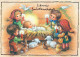 CRISTO SANTO Gesù Bambino Natale Religione Vintage Cartolina CPSM #PBP683.IT - Jesus