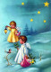 ANGELO Natale Vintage Cartolina CPSM #PBP361.IT - Angels