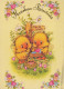 PASQUA POLLO UOVO Vintage Cartolina CPSM #PBP237.IT - Easter