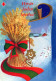Buon Anno Natale BAMBINO Vintage Cartolina CPSM #PBM347.IT - New Year