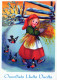 BAMBINO Scena Paesaggio Vintage Cartolina CPSM #PBB455.IT - Scènes & Paysages