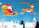 BABBO NATALE Buon Anno Natale Vintage Cartolina CPSM #PBB122.IT - Santa Claus