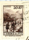 SURTAXE N°345 ET 347 SUR LETTRE 1937 LYON GARE RHONE - 1921-1960: Modern Period