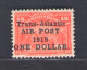 1919 Newfoundland, Stanley Gibbons N. 143b, MLH* - Other & Unclassified