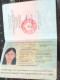 VIET NAMESE-OLD-ID PASSPORT VIET NAM-PASSPORT Is Still Good-name-tran Thi Duc Hanh-2008-1pcs Book - Collections