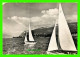 SHIP, BATEAUX, VOILIERS - LE LAC DU BOURGET (73) AU FOND LA CHAMBOTTE - CIRCULÉE - ÉDITIONS JANSOL - - Segelboote
