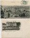 2 CP Seine Maritime * FOUCARMONT Le Panorama (1906) / MESNIERES Le Château (Pionnière Nuage) - Other & Unclassified