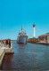 Navigation Sailing Vessels & Boats Themed Postcard Calvados J. Pollio Semeriva Ecluse Lighthouse - Segelboote