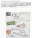 Destination URUGUAY Lettre De BORDEAUX  1856 Timbre Empire N° 12x2, 14, 16x3  P / MONTEVIDEO  Par Bateau  Anglais - 1853-1860 Napoléon III.