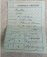 CARTE D'ELECTEUR De 1945 WW2 De TOURS (37) De Chaillou Pierre Né En 1870 à St Denis La Chavasse - 118 Mm X 75 Mm - 1939-45