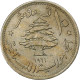 Liban , 10 Piastres, 1961, Cupro-nickel, TTB+, KM:24 - Líbano