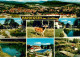 73673663 Hardegsen Panorama Minigolf Wildpark Schwanenteich Freibad Bruecke Hard - Hardegsen